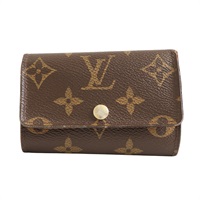 LOUIS VUITTON 路易威登 Multicles 6 鑰匙包 棕色 原花帆布 M62630