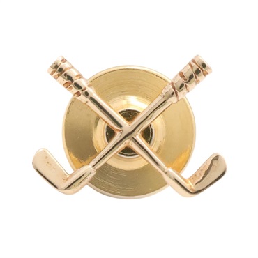Tiffany & Co 蒂芬妮 golf pin 高爾夫球桿造型 胸針 14K黃金