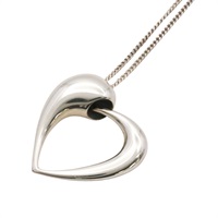 Georg Jensen 喬治·傑生 愛心項鍊 925純銀