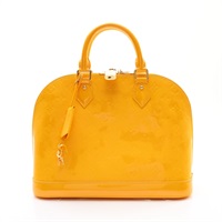 LOUIS VUITTON LV 路易威登 Alma PM 手提包 黃色 漆皮 M91695 M91695