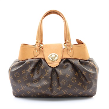 LOUIS VUITTON LV 路易威登 Boetie PM 手提包 棕色 原花帆布                                      M45715