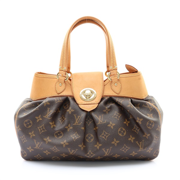 LOUIS VUITTON LV 路易威登 Boetie PM 手提包 棕色 原花帆布                                      M45715