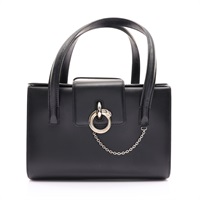 CARTIER 卡地亞 Panther Box 手提包 黑色 牛皮