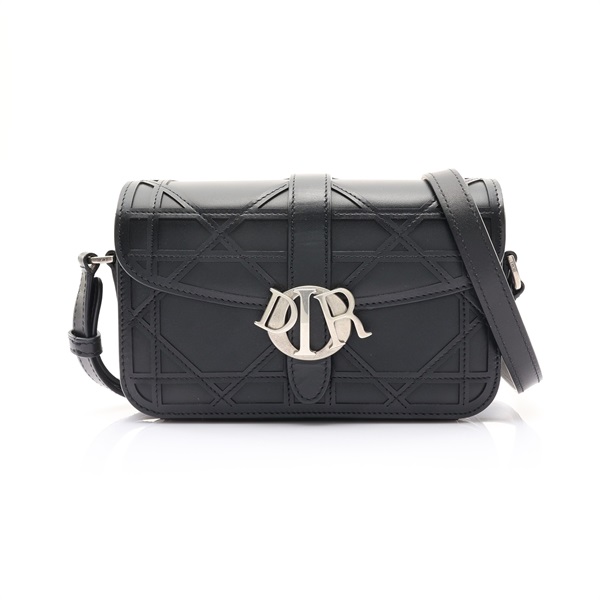 Dior 迪奧 Charm Mini 肩背包 黑色 牛皮 2CMWS016VZC