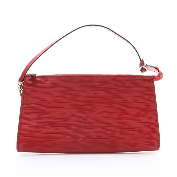 LOUIS VUITTON LV 路易威登 Pochette Accessoires 肩背包 EPI 水波紋牛皮 M40776