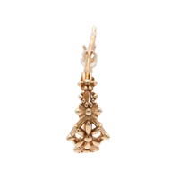 JEWELRY 無品牌珠寶 單邊耳環 10K玫瑰金 K10PG 0.5g