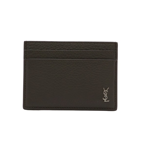 SAINT LAURENT 聖羅蘭 Tiny Cassandre 卡夾 棕色 牛皮 847951