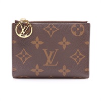 LOUIS VUITTON LV 路易威登 Portefeuille Lisa 二折短夾 棕色 原花帆布 M25692