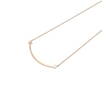 Tiffany & Co 蒂芬妮 T Smile Small 項鍊 18K玫瑰金 60011678