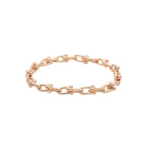 Tiffany ＆ Co 蒂芬妮 HardWear系列 Small Link 手鍊 18K玫瑰金 60153080