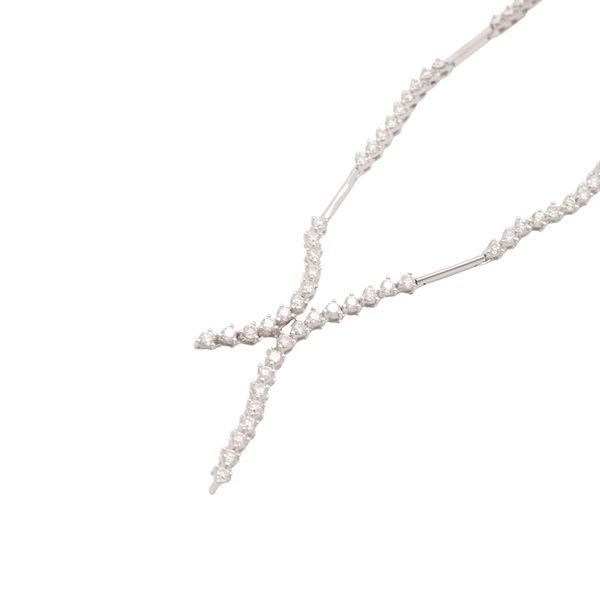 JEWELRY 無品牌珠寶 18K白金 鑽石 項鍊 Diamond 13.9g