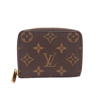 LOUIS VUITTON LV 路易威登 Zippy Coin Purse 拉鍊零錢包 棕色 原花帆布 M60067