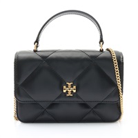 TORY BURCH 湯麗柏琦 Kira Diamond Quilt Top Handle 肩背包 黑色 牛皮 158326