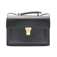SAINT LAURENT 聖羅蘭 High School Satchel Medium 兩用包 黑色 牛皮 392264