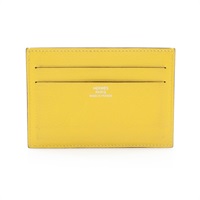 HERMES 愛馬仕 Citizen Twill 卡夾 名片夾 那不勒斯黃 Evercolor牛皮 D刻 H084439CA