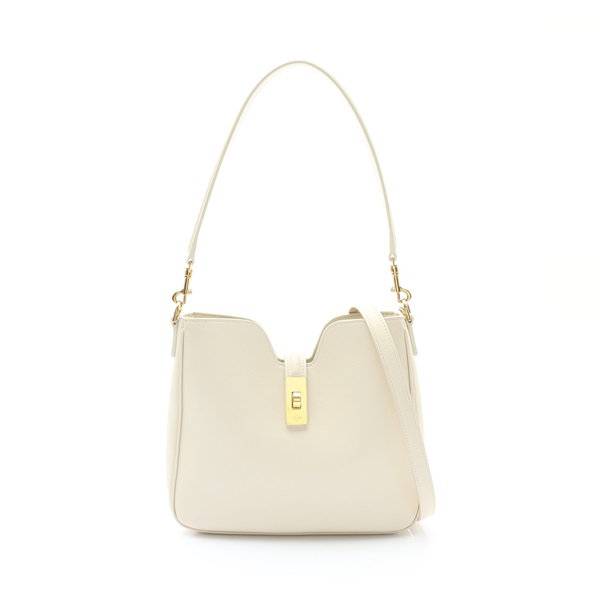 CELINE 賽琳 Small Camille 16 Soft 兩用包 白色 牛皮 120693FX9
