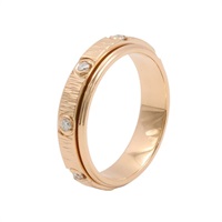 PIAGET 伯爵 Possession 戒指 18K玫瑰金 8PD鑽 G34P9K00