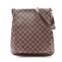 LOUIS VUITTON LV 路易威登 Musette GM 肩背包 棕色 棋盤格帆布 N51302