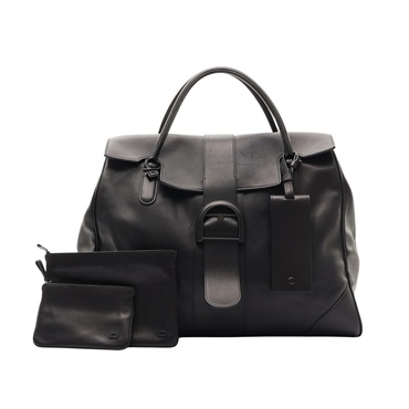 Delvaux 德爾沃 Brillant L'XXL 手提包 黑色 牛皮 AA0501BNG099ZMN