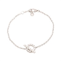 HERMES 愛馬仕 Finesse 手鏈 18K白金 H219410B