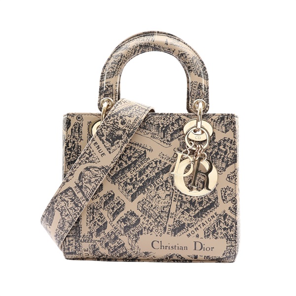 Dior 迪奧 Lady Dior My ABCDior 兩用包 淺褐色 牛皮 M0538OBER_M918