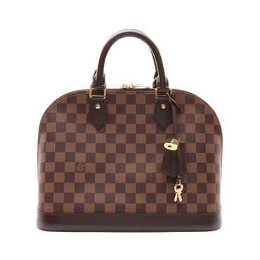 LOUIS VUITTON LV 路易威登 Alma PM 手提包 棕色 棋盤格帆布 N53151