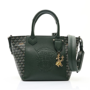 Faure Le Page 馥瑞樂爵 Carry On 20 兩用包 皇家綠色 牛皮 帆布