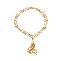 Cartier 卡地亞 Panthere de Cartier 手鏈 18K黃金 B6067717
