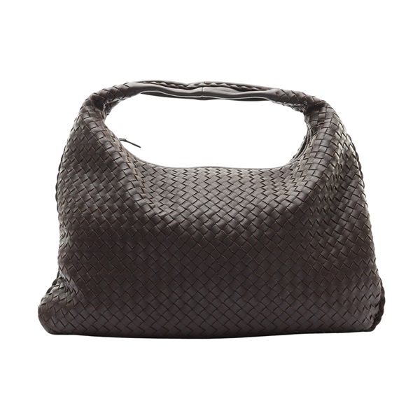 BOTTEGA VENETA BV 寶緹嘉 Veneta Hobo 肩背包 深褐色 編織羊皮 115654