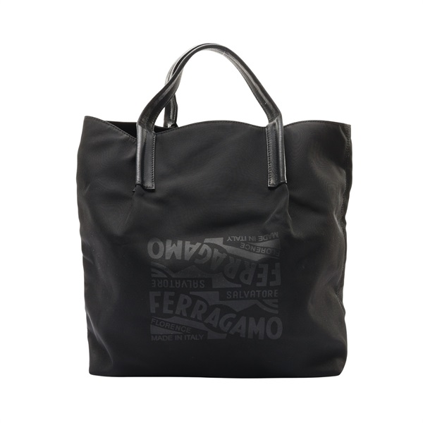 Salvatore Ferragamo 費拉格慕 肩背包 黑色 尼龍 FJ-249253