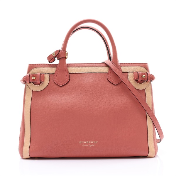 BURBERRY 巴寶莉 The Banner 兩用包 粉色 牛皮 4042257