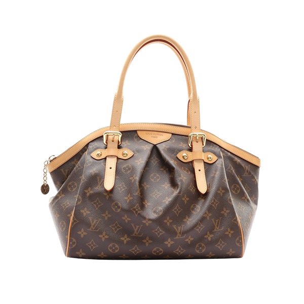 LOUIS VUITTON LV 路易威登 Tivoli GM 肩背包 棕色 原花帆布 M40144