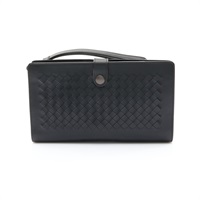 BOTTEGA VENETA BV 寶緹嘉 手拿包 黑色 編織牛皮 302652