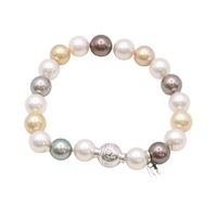 MIKIMOTO 御木本 珍珠 手鍊 18K白金