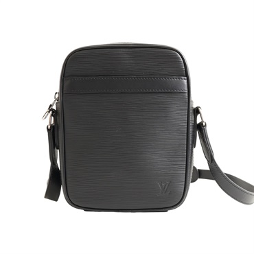 LOUIS VUITTON LV 路易威登 Danube PM NM 肩背包 黑色 EPI水波紋 牛皮 M51694
