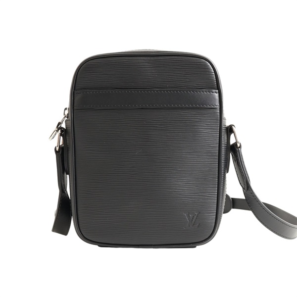 LOUIS VUITTON LV 路易威登 Danube PM NM 肩背包 黑色 EPI水波紋 牛皮 M51694
