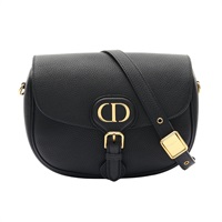 Dior 迪奧 Bobby Medium 肩背包 黑色 牛皮 M9337USKU