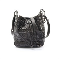 Dior 迪奧 Small D-Motion 肩背包 黑色 Macrocannage 羊皮 M2851ONWP