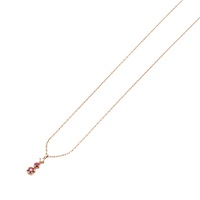 JEWELRY 無品牌珠寶 項鍊 10K黃金 紅寶石 Ruby 0.8g