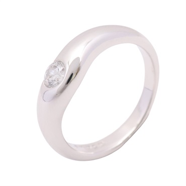 Tiffany & Co 蒂芬妮 By The Yard 戒指 PT950 鉑金 1PD鑽石