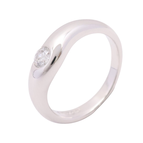 Tiffany & Co 蒂芬妮 By The Yard 戒指 PT950 鉑金 1PD鑽石