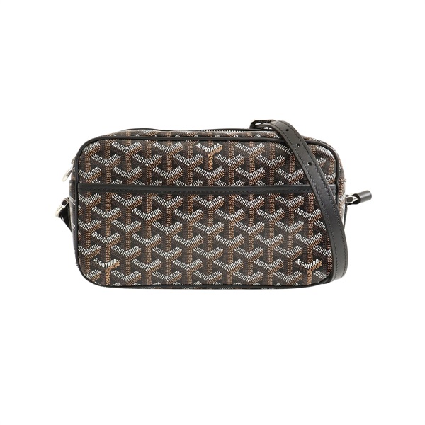 GOYARD 高雅德 Cap-Vert PM 肩背包 黑色 Goyardine PVC帆布 CAPVE2PMLTY01CL01P