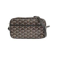 GOYARD 高雅德 Cap-Vert PM 肩背包 黑色 Goyardine PVC帆布 CAPVE2PMLTY01CL01P