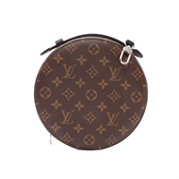 LOUIS VUITTON LV 路易威登 Audio Case 耳機包 手提包 棕色 原花帆布 M46273