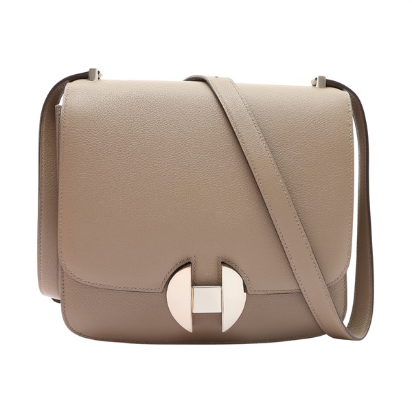 HERMES 愛馬仕 SAC 2002 肩背包 斑鳩灰 Evercolor牛皮 C刻 銀扣