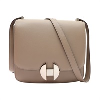 HERMES 愛馬仕 SAC 2002 肩背包 斑鳩灰 Evercolor牛皮 C刻 銀扣
