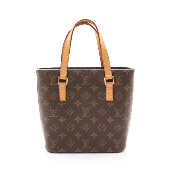 LOUIS VUITTON LV 路易威登 Vavin PM 手提包 棕色 原花帆布 M51172