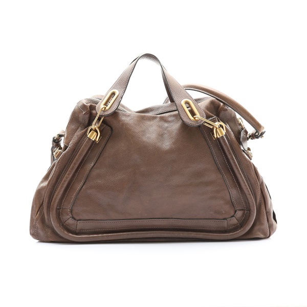 Chloe 克羅伊 Paraty Large 兩用包 棕色 牛皮 8HS890-043
