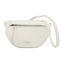 BURBERRY 巴寶莉 Olympia Micro 肩背包 白色 牛皮 8040736