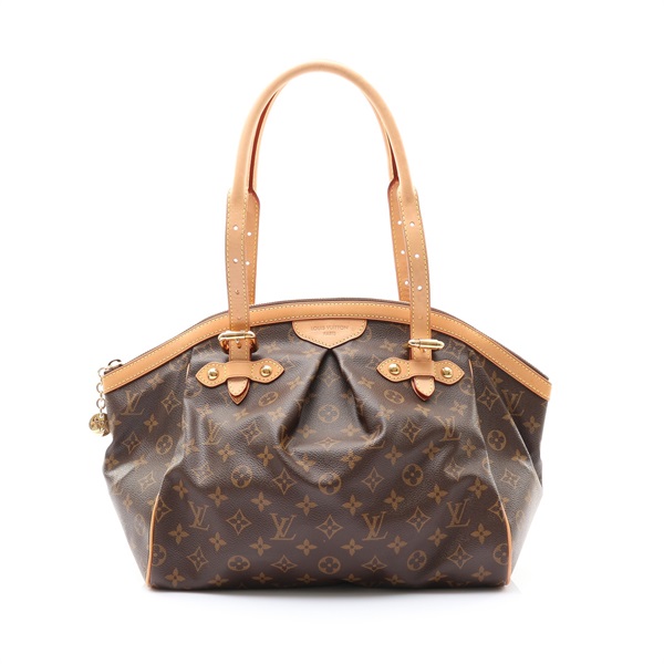 LOUIS VUITTON LV 路易威登 Tivoli GM 肩背包 棕色 原花帆布 M40144